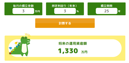 つみたてnisa試算