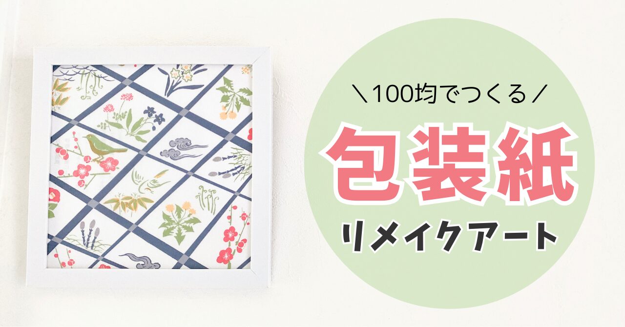 包装紙リメイクアートのサムネイル