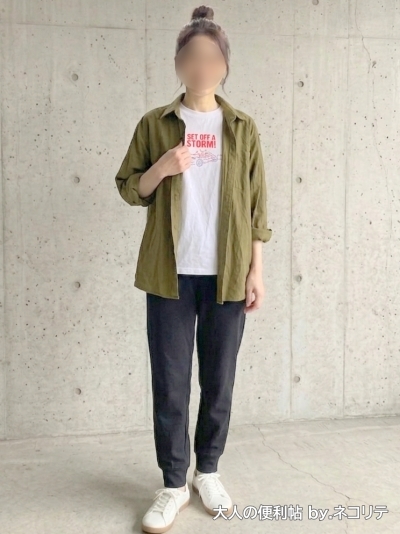 40代の春コーデ