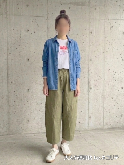 40代の春コーデ