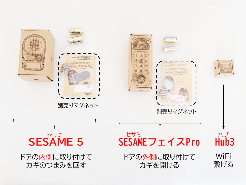 スマートロックセサミ